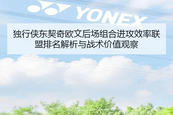 独行侠东契奇欧文后场组合进攻效率联盟排名解析与战术价值观察